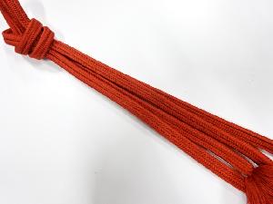 正絹　無形文化財　道明製　手組帯締め